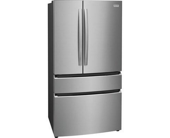 Réfrigérateur à profondeur de comptoir, quatre portes avec porte à deux battants de 36 po, 22,1 Pi cu.. avec machine à glaçons interne Frigidaire Gallery - GRMG2272CF