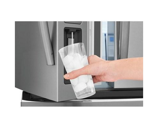 Réfrigérateur à profondeur de comptoir, quatre portes avec porte à deux battants de 36 po, 22,1 Pi cu.. avec machine à glaçons interne Frigidaire Gallery - GRMG2272CF