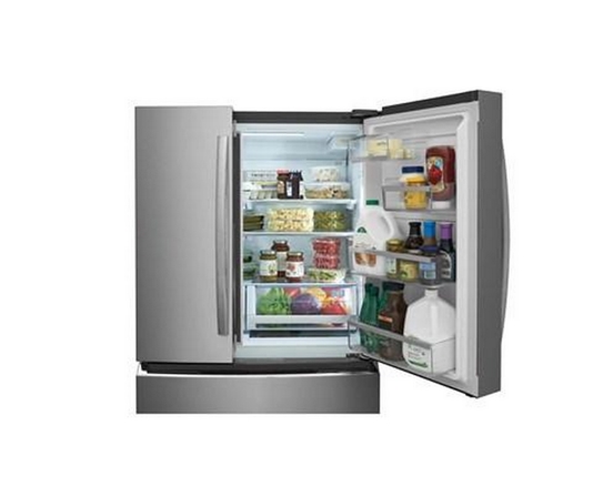 Réfrigérateur à profondeur de comptoir, quatre portes avec porte à deux battants de 36 po, 22,1 Pi cu.. avec machine à glaçons interne Frigidaire Gallery - GRMG2272CF