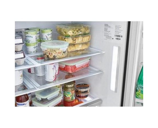 Réfrigérateur quatre portes avec porte à deux battants à profondeur de comptoir de 36 po, 21,5 Pi cu.. avec machine à glaçons Frigidaire Gallery - GRQC2255BF