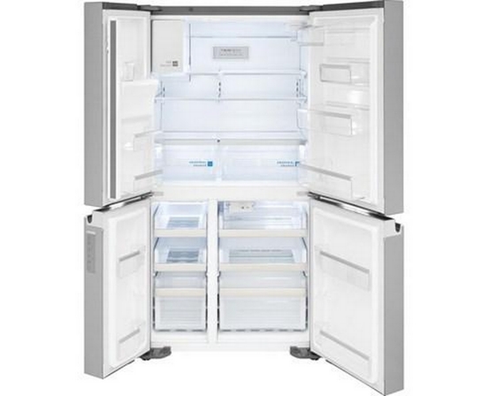Réfrigérateur quatre portes avec porte à deux battants à profondeur de comptoir de 36 po, 21,5 Pi cu.. avec machine à glaçons Frigidaire Gallery - GRQC2255BF