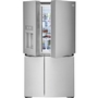 Réfrigérateur quatre portes avec porte à deux battants à profondeur de comptoir de 36 po, 21,5 Pi cu.. avec machine à glaçons Frigidaire Gallery - GRQC2255BF
