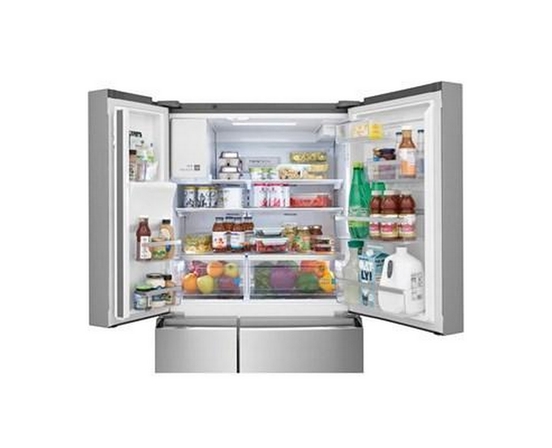 Réfrigérateur quatre portes avec porte à deux battants à profondeur de comptoir de 36 po, 21,5 Pi cu.. avec machine à glaçons Frigidaire Gallery - GRQC2255BF