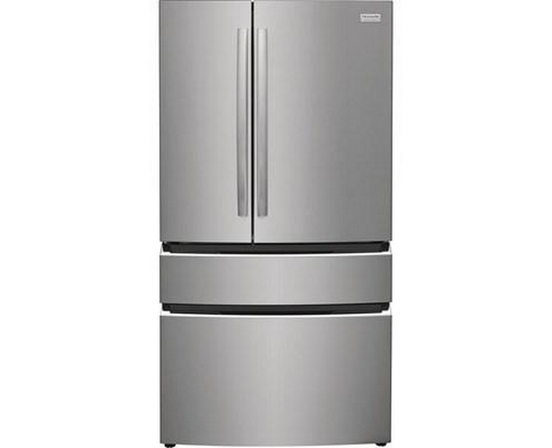 Réfrigérateur quatre portes avec porte à deux battants de 27,2 Pi cu.. avec distributeur d'eau interne et machine à glaçons Frigidaire Gallery - GRMN2872AF