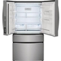 Réfrigérateur quatre portes avec porte à deux battants de 27,2 Pi cu.. avec distributeur d'eau interne et machine à glaçons Frigidaire Gallery - GRMN2872AF