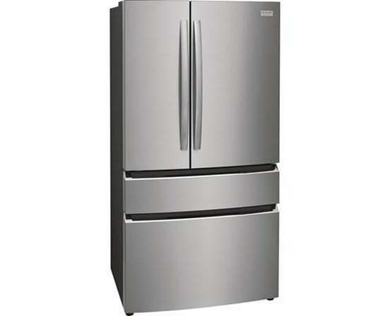 Réfrigérateur quatre portes avec porte à deux battants de 27,2 Pi cu.. avec distributeur d'eau interne et machine à glaçons Frigidaire Gallery - GRMN2872AF