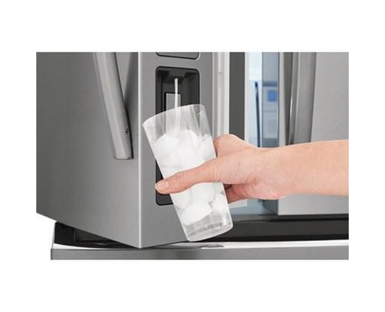 Réfrigérateur quatre portes avec porte à deux battants de 27,2 Pi cu.. avec distributeur d'eau interne et machine à glaçons Frigidaire Gallery - GRMN2872AF
