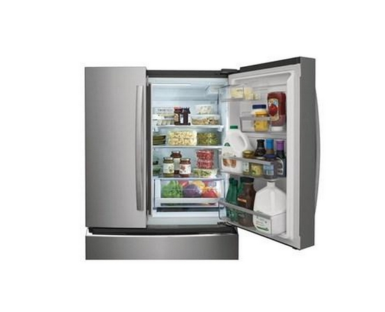 Réfrigérateur quatre portes avec porte à deux battants de 27,2 Pi cu.. avec distributeur d'eau interne et machine à glaçons Frigidaire Gallery - GRMN2872AF