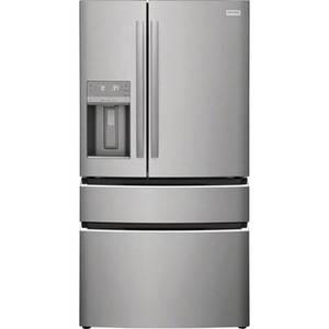 Réfrigérateur quatre portes avec porte à deux battants de 36 po, 26.3 Pi cu.. avec distributeur d'eau et de glaçons externe Frigidaire Gallery - GRMS2773AF