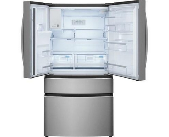 Réfrigérateur quatre portes avec porte à deux battants de 36 po, 26.3 Pi cu.. avec distributeur d'eau et de glaçons externe Frigidaire Gallery - GRMS2773AF