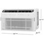 Climatiseur de fenêtre de 8 000 BTU avec Wi-Fi Frigidaire Gallery - GHWQ085WD1