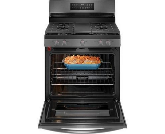 Cuisinière amovible à gaz de 30 po avec technologie Air Fry Frigidaire Gallery - GCRG3060BD