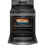Cuisinière amovible à gaz de 30 po avec technologie Air Fry Frigidaire Gallery - GCRG3060BD