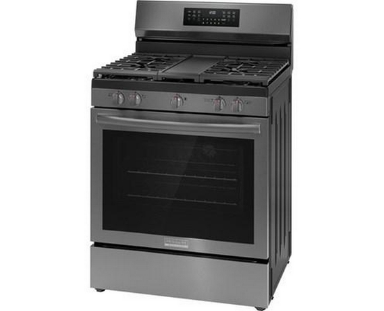 Cuisinière amovible à gaz de 30 po avec technologie Air Fry Frigidaire Gallery - GCRG3060BD