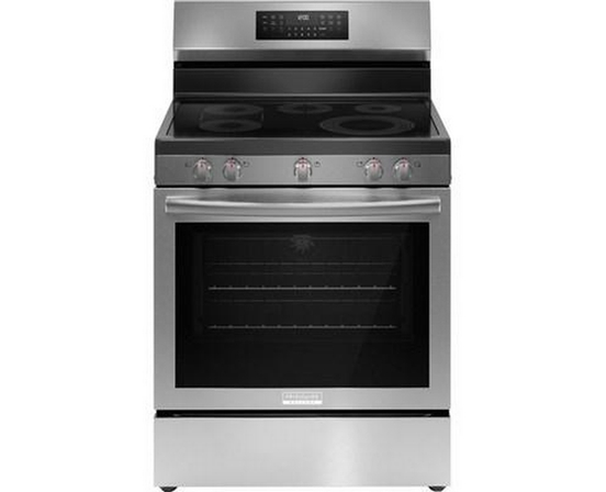 Cuisinière amovible électrique de 30 po avec technologie Air Fry Frigidaire Gallery - GCRE306CBF