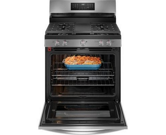 Cuisinière amovible à gaz de 30 po avec technologie Air Fry Frigidaire Gallery - GCRG3060BF
