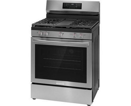 Cuisinière amovible à gaz de 30 po avec technologie Air Fry Frigidaire Gallery - GCRG3060BF