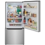 Réfrigérateur à congélateur inférieur autonome de 30 po, 20,3 Pi cu.. avec distributeur d'eau et machine de glaçons Frigidaire Gallery - GRBN2012AF