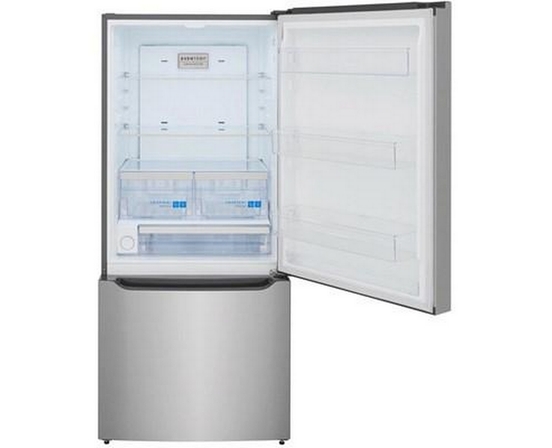 Réfrigérateur à congélateur inférieur autonome de 30 po, 20,3 Pi cu.. avec distributeur d'eau et machine de glaçons Frigidaire Gallery - GRBN2012AF