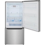 Réfrigérateur à congélateur inférieur autonome de 30 po, 20,3 Pi cu.. avec distributeur d'eau et machine de glaçons Frigidaire Gallery - GRBN2012AF
