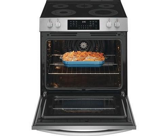 Cuisinière électrique autoportante de 30 po avec convection totale Frigidaire Gallery - GCFE305CBF