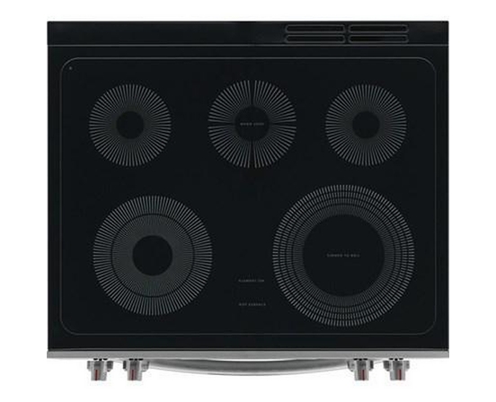 Cuisinière électrique autoportante de 30 po avec convection totale Frigidaire Gallery - GCFE305CBF