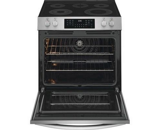 Cuisinière électrique autoportante de 30 po avec convection totale Frigidaire Gallery - GCFE305CBF