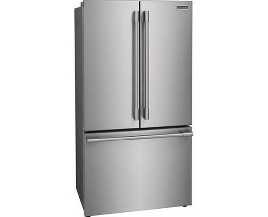 Réfrigérateur trois portes avec porte à deux battants à profondeur de comptoir de 36 po, 23,3 Pi cu.. avec affichage numérique Frigidaire Professional - PRFG2383AF