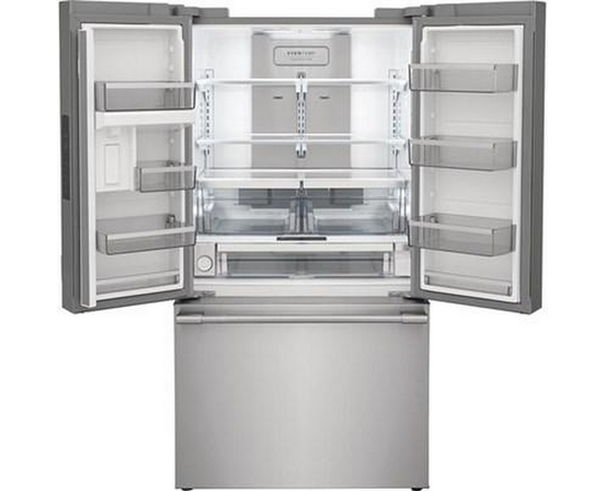 Réfrigérateur trois portes avec porte à deux battants à profondeur de comptoir de 36 po, 23,3 Pi cu.. avec affichage numérique Frigidaire Professional - PRFG2383AF