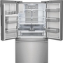 Réfrigérateur trois portes avec porte à deux battants à pronfondeur de comptoir de 36 po., 22.6 Pi cu. avec distributeur d'eau et de glaçons Frigidaire Professional - PRFC2383AF
