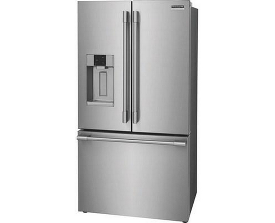 Réfrigérateur trois portes avec porte à deux battants à pronfondeur de comptoir de 36 po., 22.6 Pi cu. avec distributeur d'eau et de glaçons Frigidaire Professional - PRFC2383AF