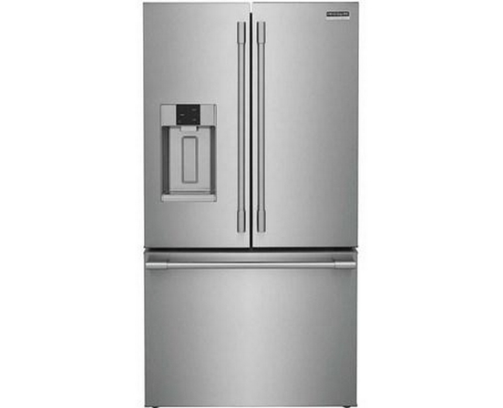 Réfrigérateur trois portes avec porte à deux battants de 36 po., 27.8 Pi cu. avec distributeur d'eau et de glaçons Frigidaire Professional - PRFS2883AF