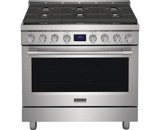 Cuisinière amovible de 36 po avec technologie convection véritable Frigidaire Professional - PCFG3670AF