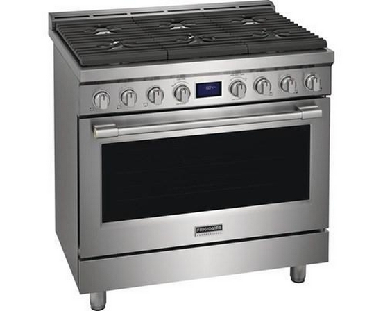 Cuisinière amovible de 36 po avec technologie convection véritable Frigidaire Professional - PCFG3670AF