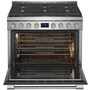 Cuisinière amovible de 36 po avec technologie convection véritable Frigidaire Professional - PCFG3670AF