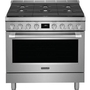 Cuisinière amovible biénergie de 36 po avec technologie convection Frigidaire Professional - PCFD3670AF
