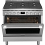Cuisinière amovible biénergie de 36 po avec technologie convection Frigidaire Professional - PCFD3670AF