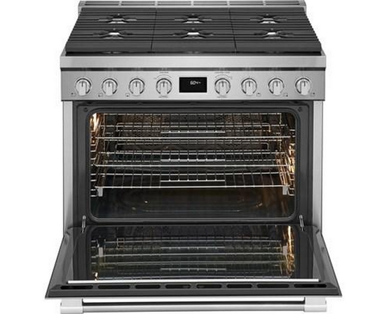 Cuisinière amovible biénergie de 36 po avec technologie convection Frigidaire Professional - PCFD3670AF