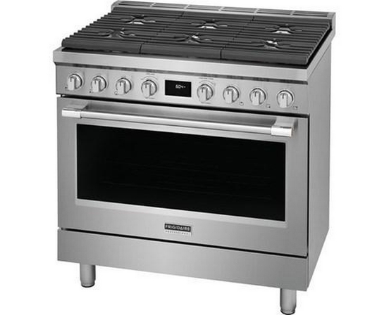 Cuisinière amovible biénergie de 36 po avec technologie convection Frigidaire Professional - PCFD3670AF