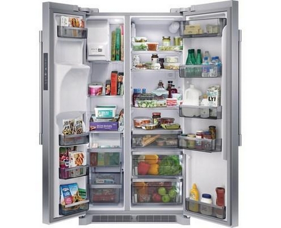 Réfrigérateur côte-à-côte de 36 po, 22,3 Pi cu.. avec distributeur d'eau et de glace Frigidaire Professional - PRSC2222AF