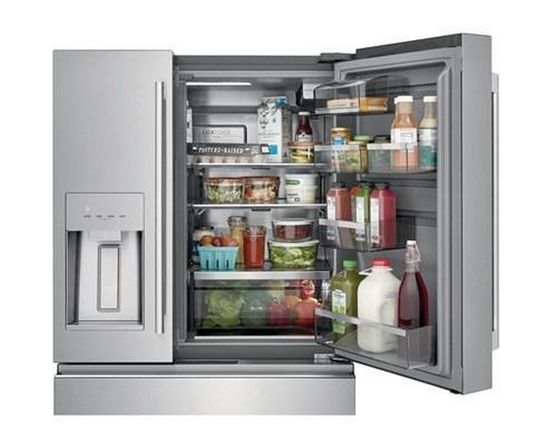 Réfrigérateur quatre portes avec porte à deux battants à profondeur de comptoir avec tiroir TempAdapt™ Electrolux - ERMC2295AS
