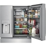 Réfrigérateur quatre portes avec porte à deux battants à profondeur de comptoir avec tiroir TempAdapt™ Electrolux - ERMC2295AS