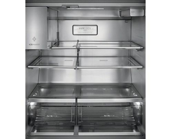 Réfrigérateur quatre portes avec porte à deux battants à profondeur de comptoir avec tiroir TempAdapt™ Electrolux - ERMC2295AS