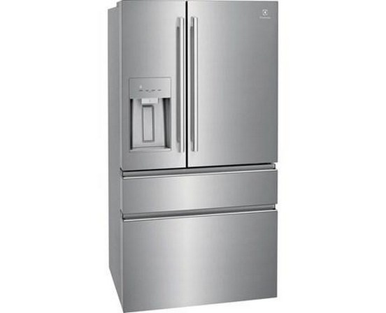Réfrigérateur quatre portes avec porte à deux battants à profondeur de comptoir avec tiroir TempAdapt™ Electrolux - ERMC2295AS