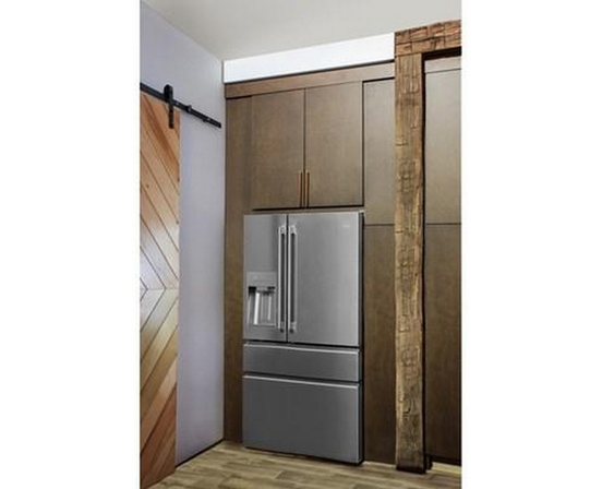 Réfrigérateur quatre portes avec porte à deux battants à profondeur de comptoir avec tiroir TempAdapt™ Electrolux - ERMC2295AS