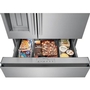 Réfrigérateur quatre portes avec porte à deux battants à profondeur de comptoir avec tiroir TempAdapt™ Electrolux - ERMC2295AS