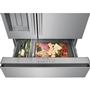 Réfrigérateur quatre portes avec porte à deux battants à profondeur de comptoir avec tiroir TempAdapt™ Electrolux - ERMC2295AS