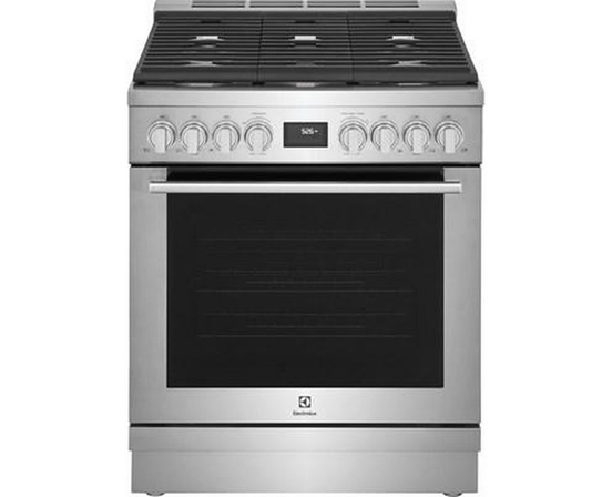 Cuisinière amovible à biénergie de 30 po Electrolux - ECFD3068AS