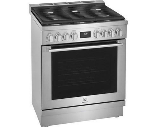 Cuisinière amovible à biénergie de 30 po Electrolux - ECFD3068AS