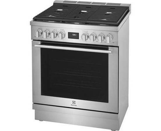Cuisinière amovible à biénergie de 30 po Electrolux - ECFD3068AS